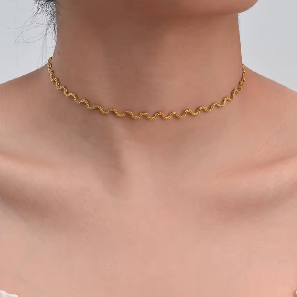 Gold Stainless Steel 90’s Y2K Vintage Vibes Brand New